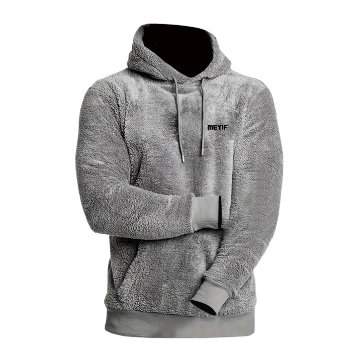 Herren Hoodie gefüttert mit Plüsch & Kapuze – Emil