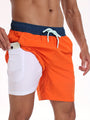 Schnelltrocknende Herren Bade-Shorts mit Stretch & Handytasche – Jonas