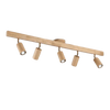 Verstellbare Deckenstrahler aus Holz – EcoLux