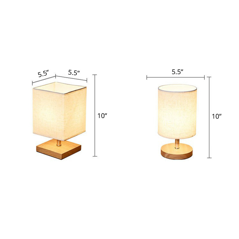 Stilvolle Minimalistische Tischlampe – LinenWood