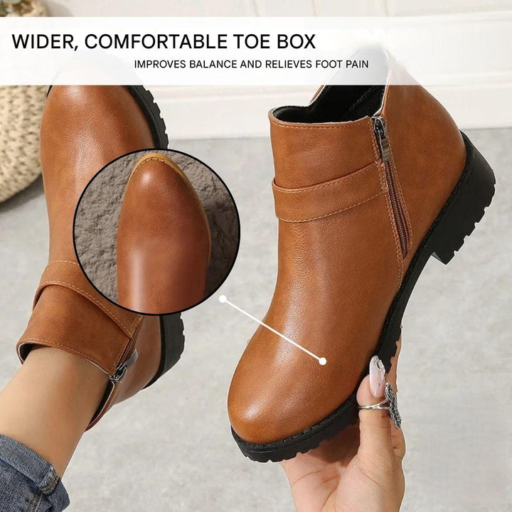 Damen Herbst Stiefeletten mit ergonomischer Sohle – Alessia