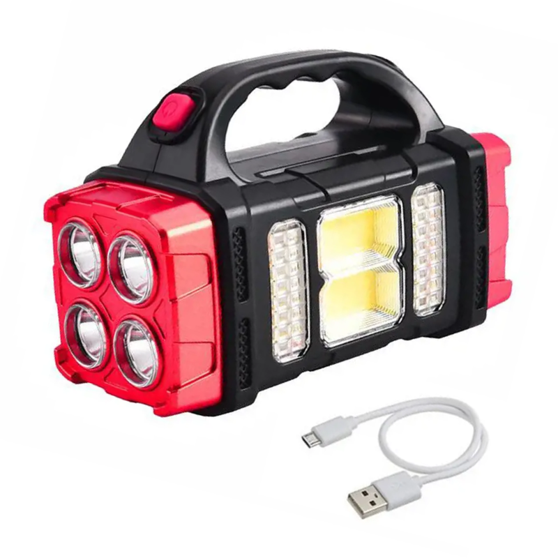 3-in-1 Emergency Flashlight – SolarBeam