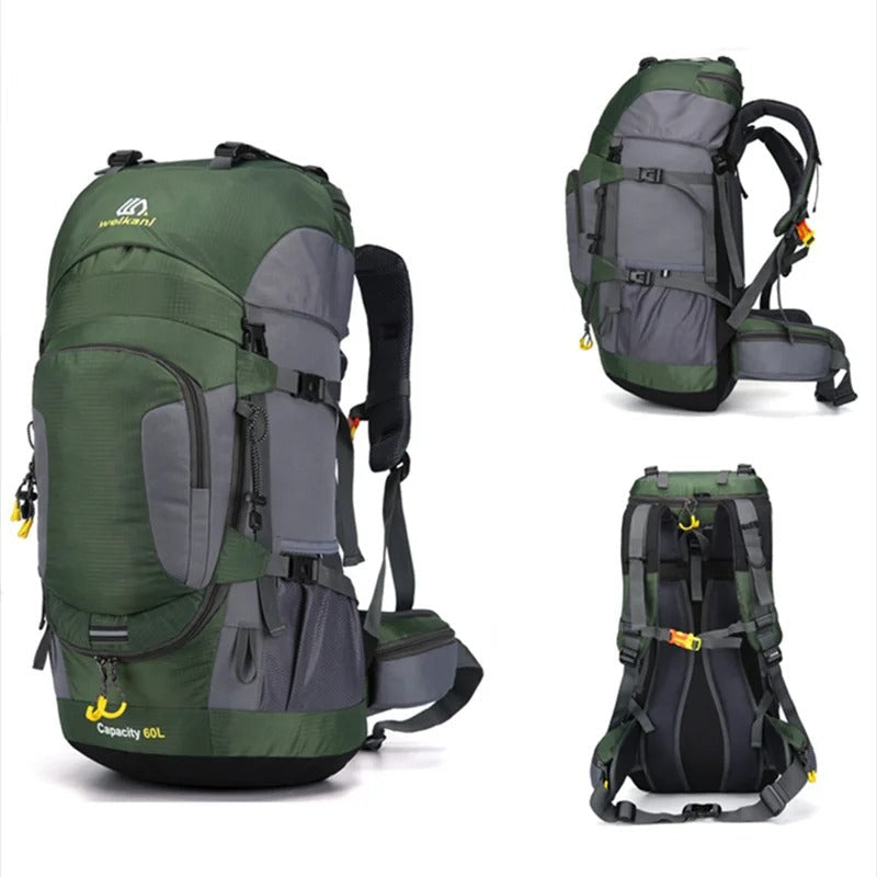 60L Wasserdichter Rucksack - AdventurePro