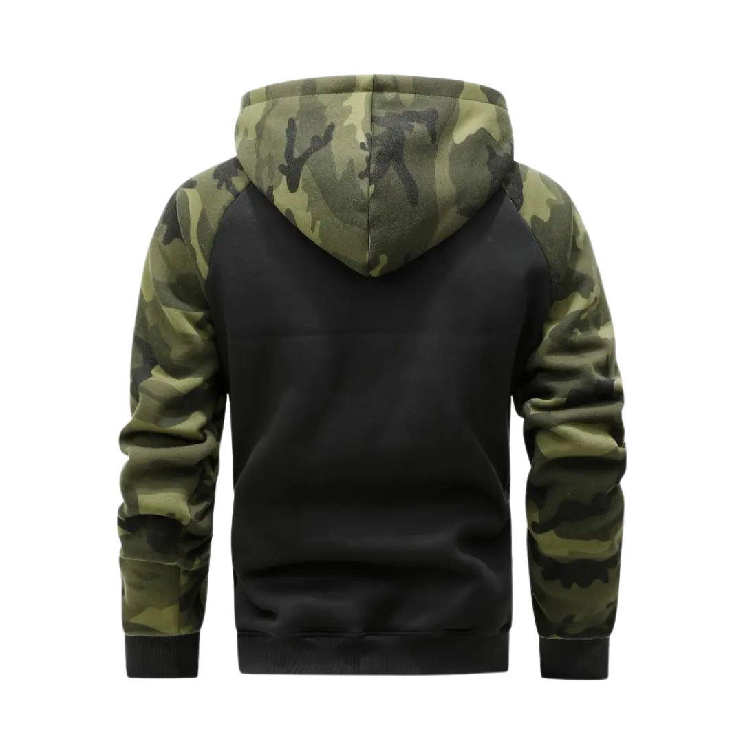 Warm und Bequem Herren Camo Fleecejacke – Ethan