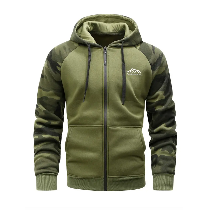 Warm und Bequem Herren Camo Fleecejacke – Ethan