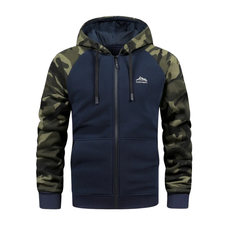Warm und Bequem Herren Camo Fleecejacke – Ethan
