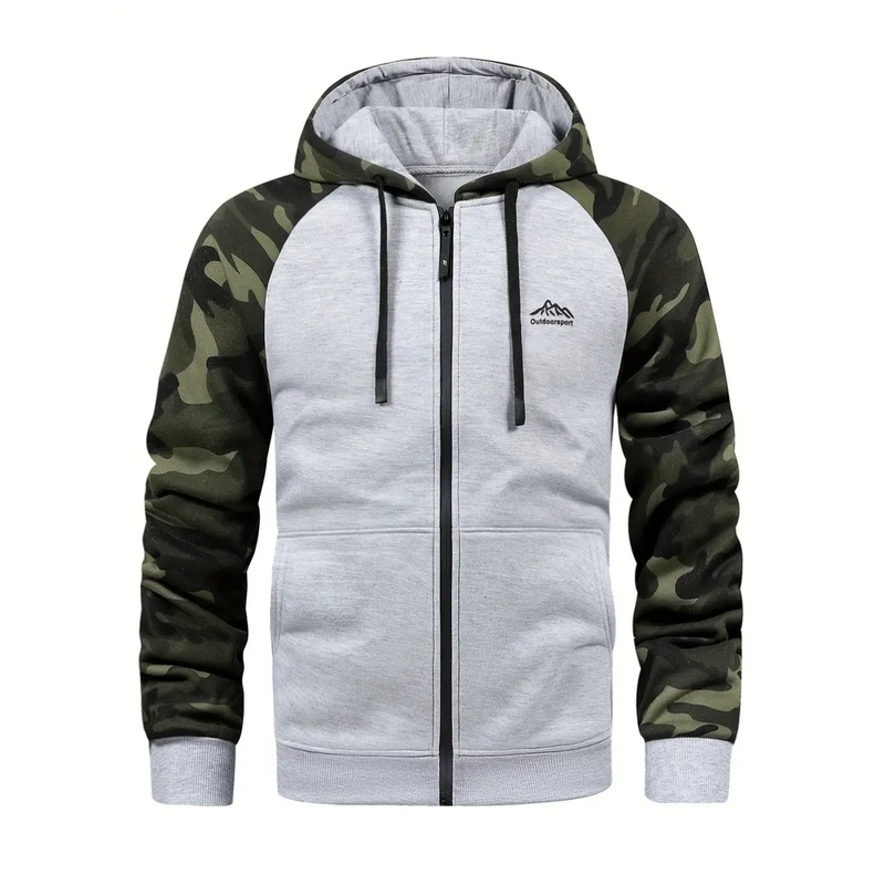 Warm und Bequem Herren Camo Fleecejacke – Ethan