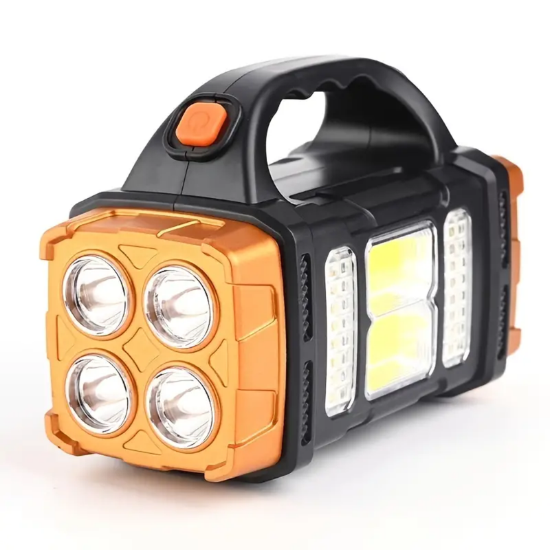 3-in-1 Emergency Flashlight – SolarBeam