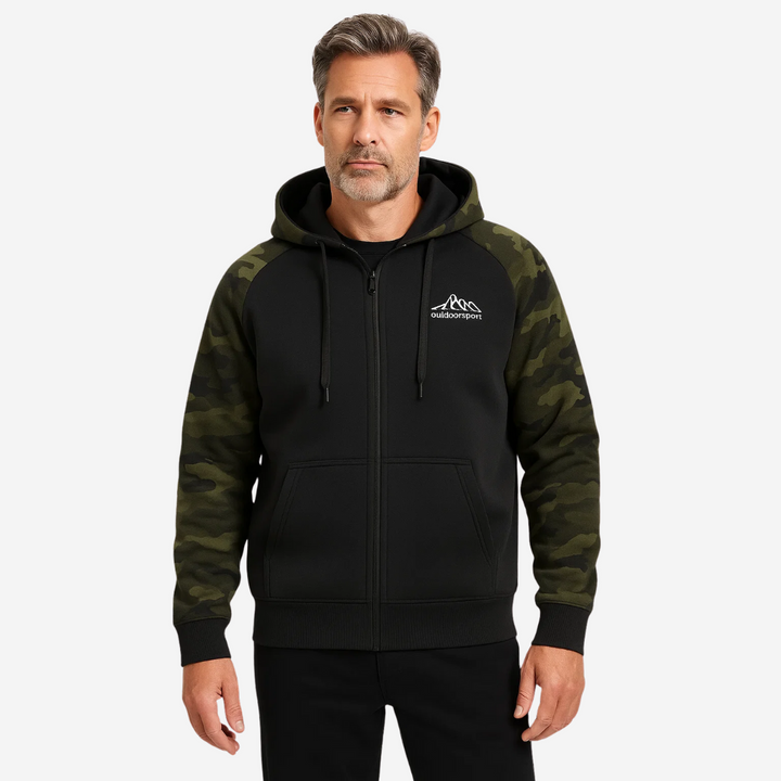 Warm und Bequem Herren Camo Fleecejacke – Ethan