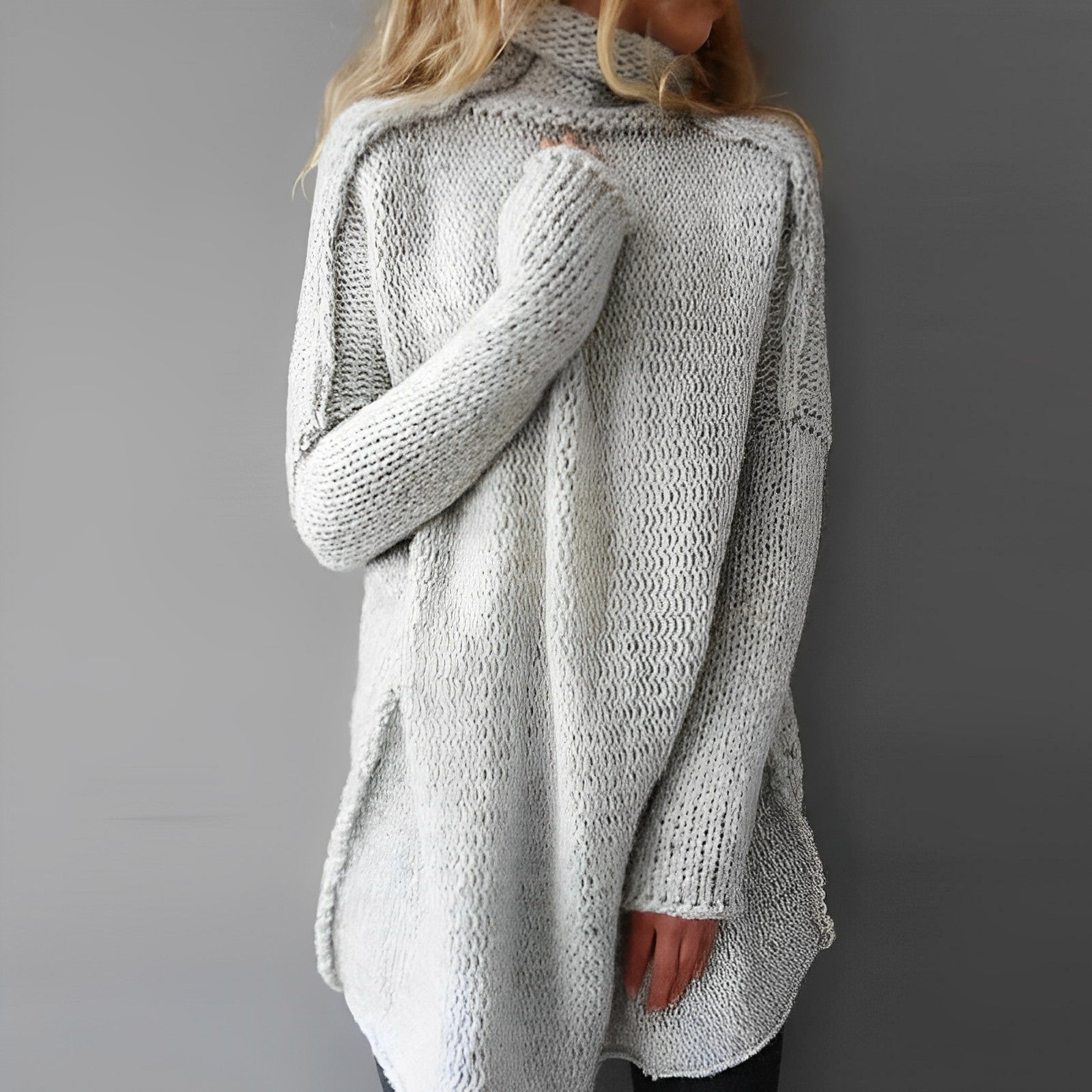 Langer Strickpullover - Livia