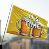 1 Stück große Oktoberfest Deko-Flagge – ProstFlagge Oktoberfest 2025