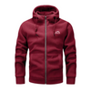 Herren Fleecejacke mit Kapuze & Reißverschluss – Sören
