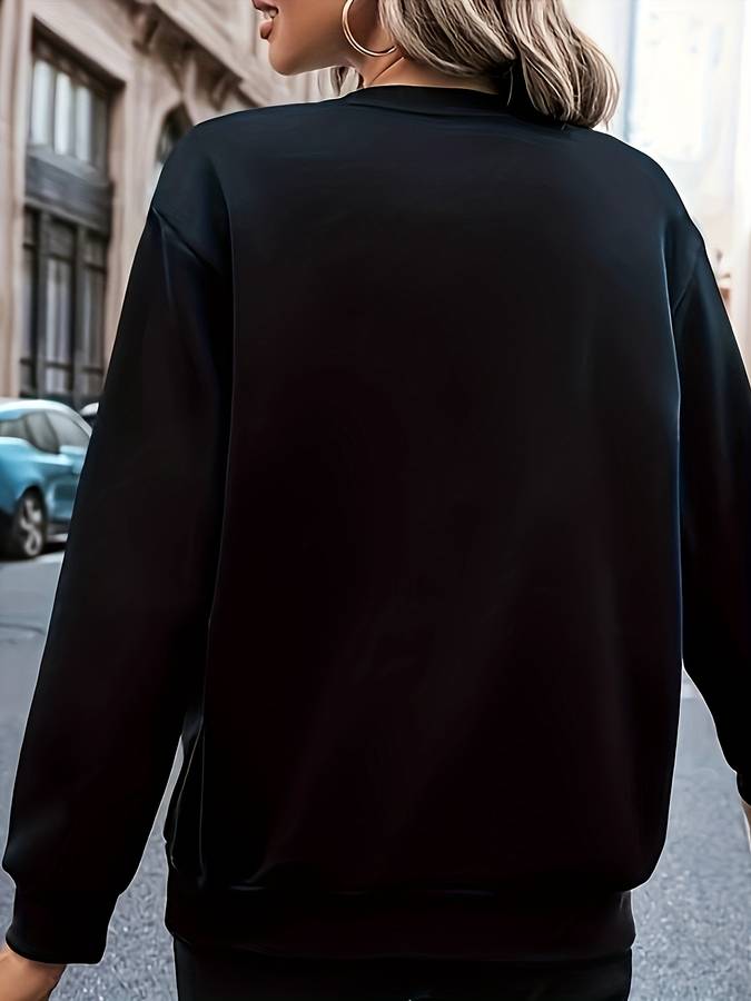 Damen Pullover mit Herzprint – Bonny