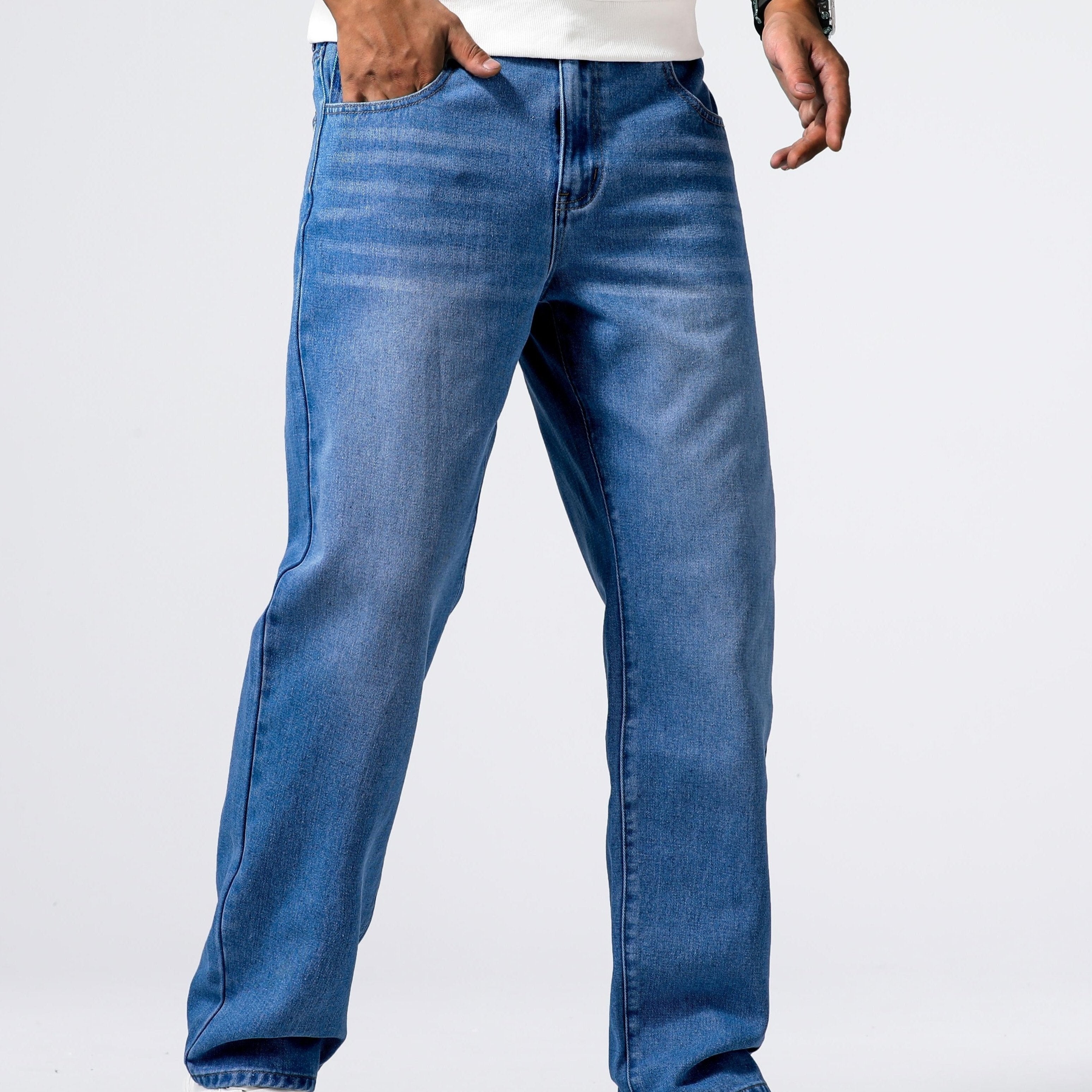 Relaxed Fit Regular Herren Jeans - Lucas