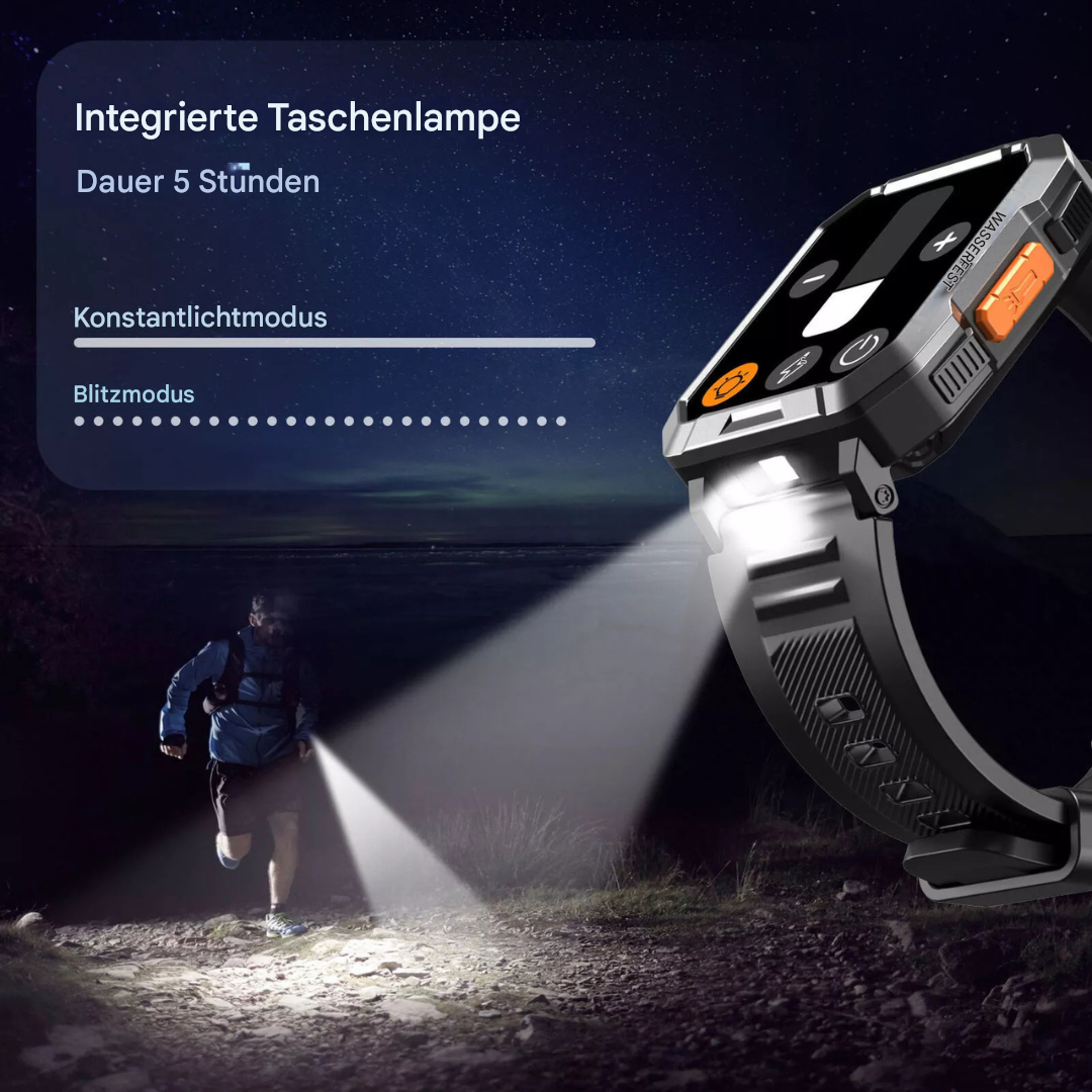 Robuste Smartwatch für Abenteurer - TrailMate