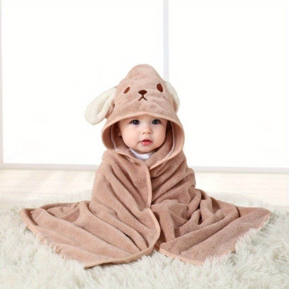 Babybadetuch mit Kapuze – SnuggleSplash