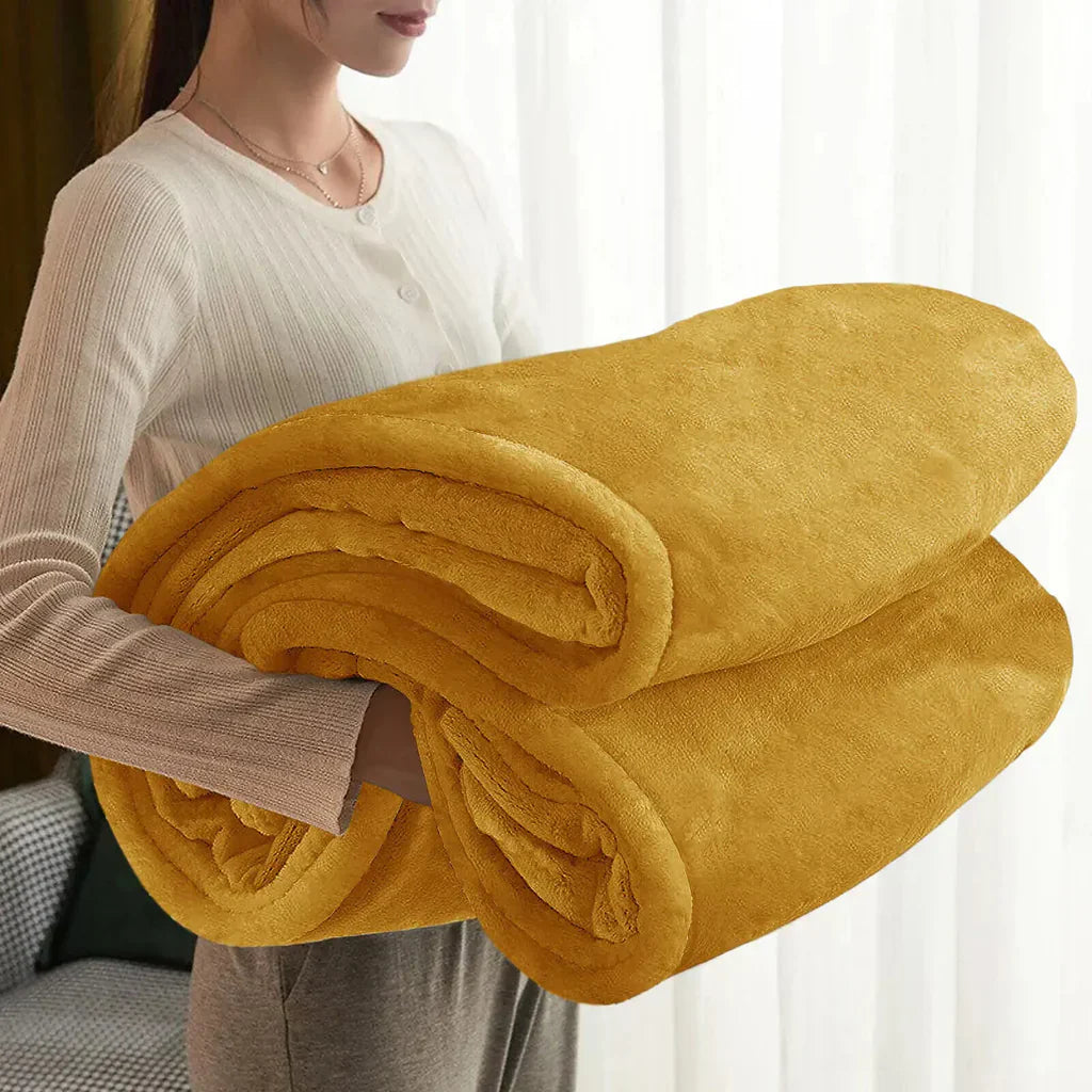 All-Season Dicke Fleece Decke - CozySeasons