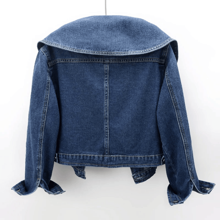 Damen Denimjacke mit Matrosenkragen – Giovanna