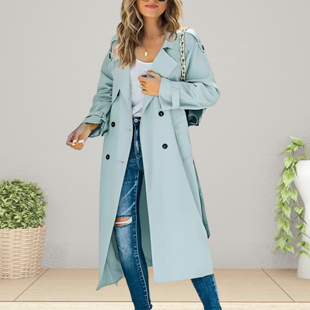 Elegante Damen Trenchcoat für den Übergang – Isabelle