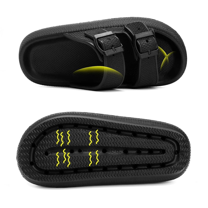 Bequeme Pillow-Slides mit weicher Sohle – Livia