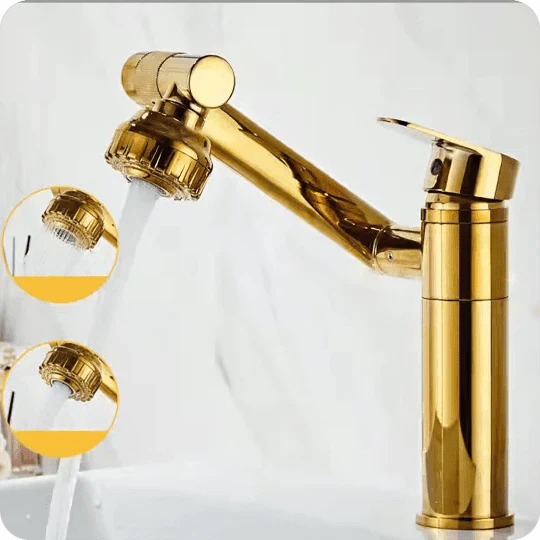 Innovative Badezimmerarmatur - TwistFlow