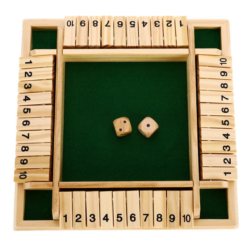 Holzwürfel-Brettspiel - RekenRijk