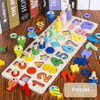 Montessori Kleinkinderspielbrett - Holz SpielSafari