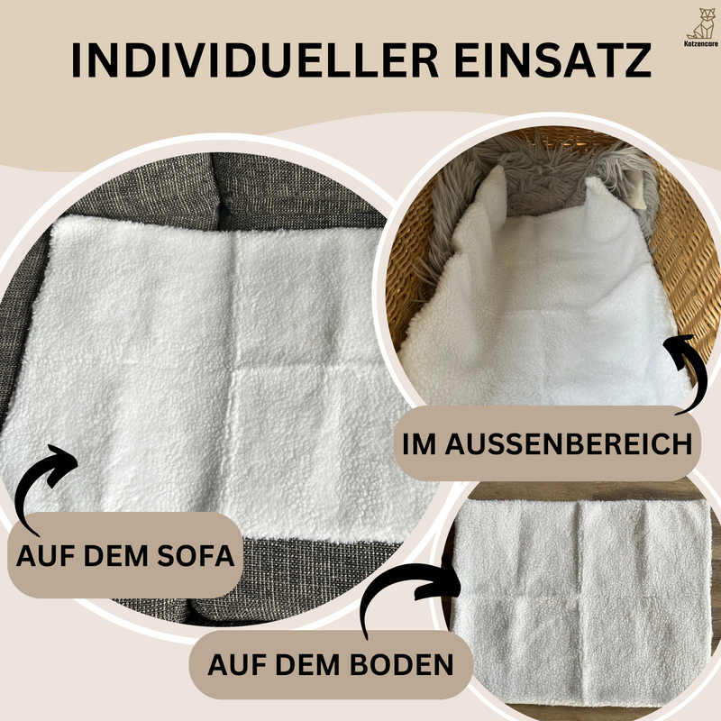 Selbstwärmende Katzenmatte – WarmPurr™