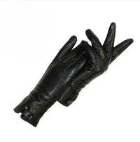 Vintage Leder Damenhandschuhe - RetroGrove