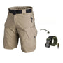 Herren Cargo-Shorts mit 7 Taschen & Gratis Gürtel – Taro