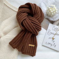 Unisex Strickschal mit geometrischem Muster – Matteo