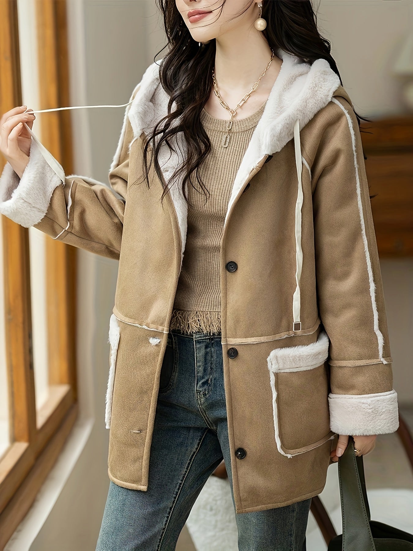 Damen Kapuzenjacke für Frühling & Herbst – Yara
