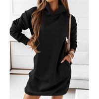 Bequeme Hoodie-Kleid – Amalia