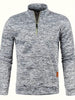 Herren Pullover mit Hals-Reißverschluss für Herbst & Winter – Matteo