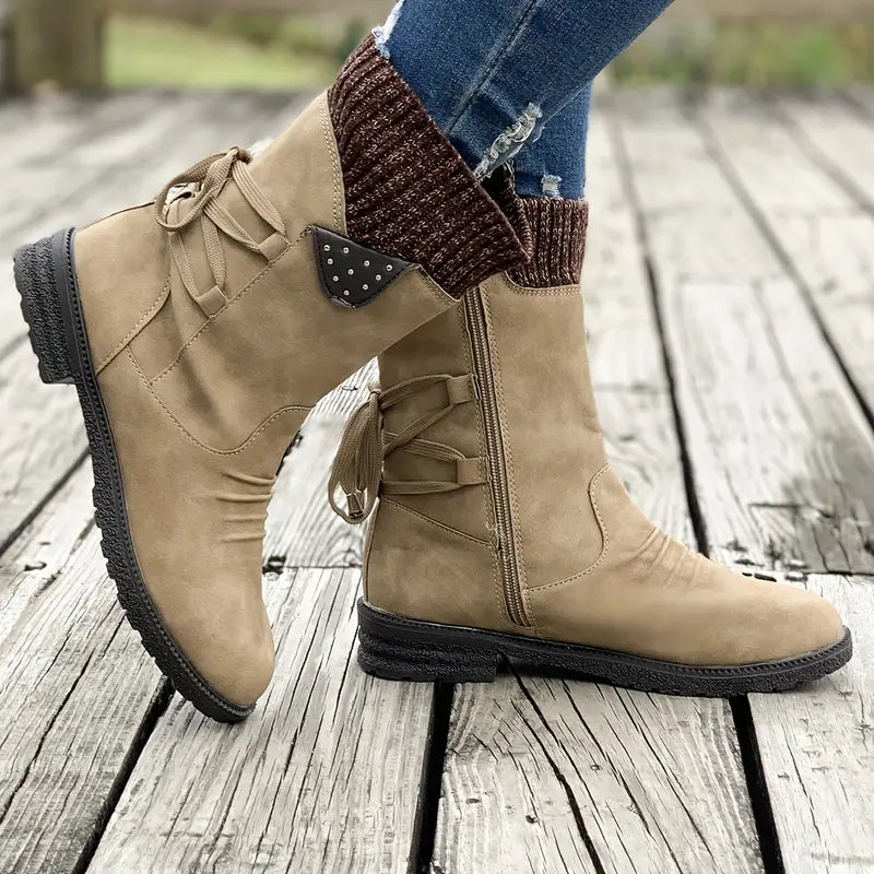 Damen Winterstiefel mit Fleece-Futter – Selina