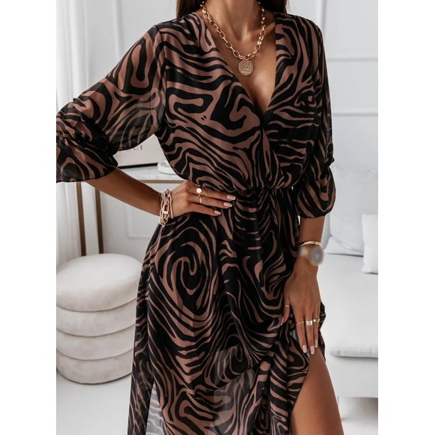 Langes & Luftiges Sommer-Maxikleid aus weichem Stoff – Talia