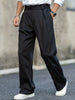 Locker geschnittene Hose mit Bundfalten – Matteo