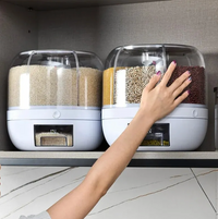 360° Rotating Grain Dispenser – SpinStore GrainKeeper