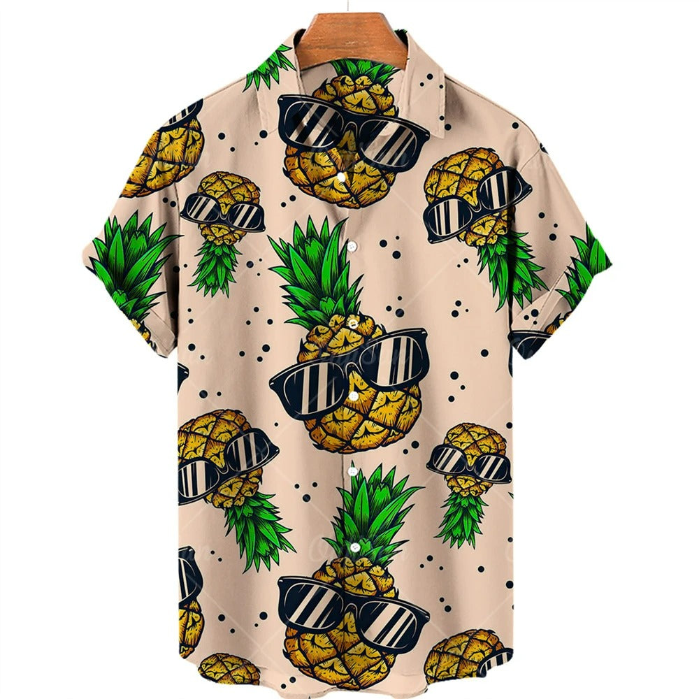 Tropical Hawaii Shirt with Short Sleeves – Mateo