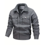 Herren Outdoorjacke gefüttert mit Teddyfleece & Reverskragen – Corvin