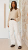 Beige Gestrickter Damenpullover - Isabella