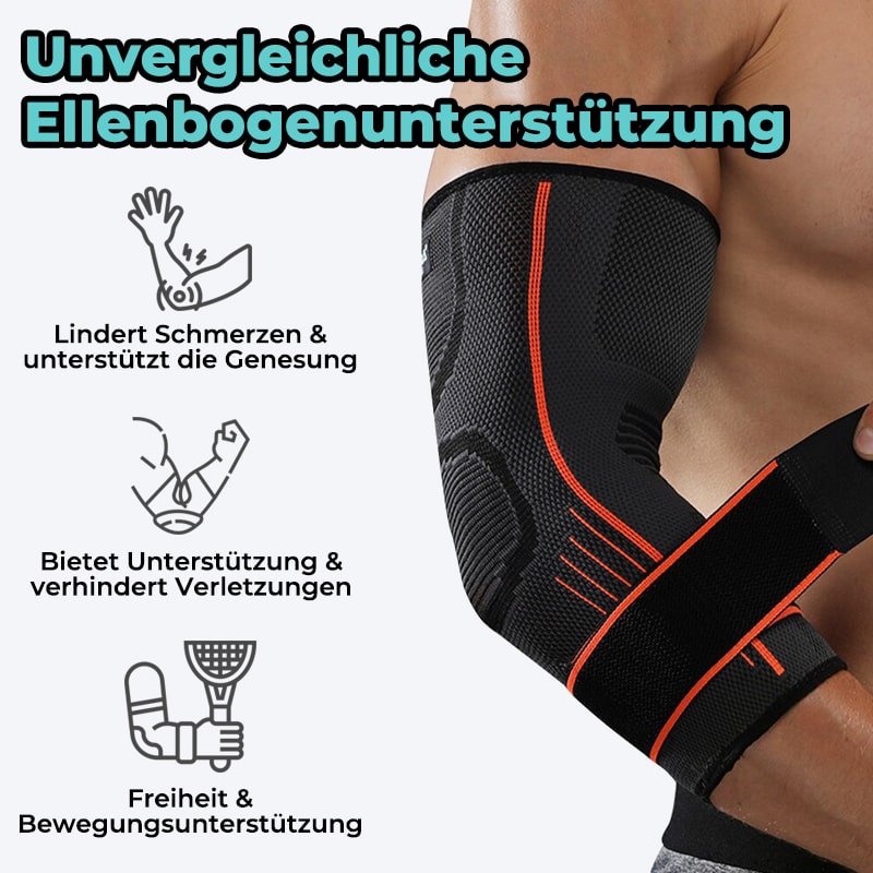 3D Ellenbogenbandage für Dekompression & Unterstützung – FlexiElbow