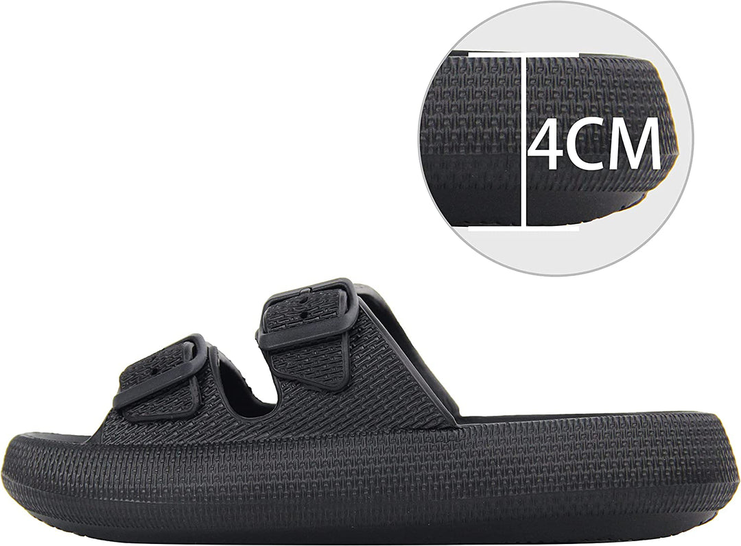 Bequeme Pillow-Slides mit weicher Sohle – Livia