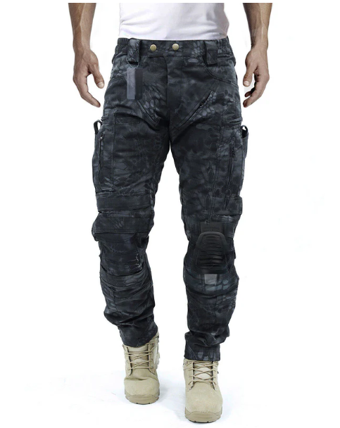 Funktionale Herren Cargo-Hose mit Knieschutz – Bram