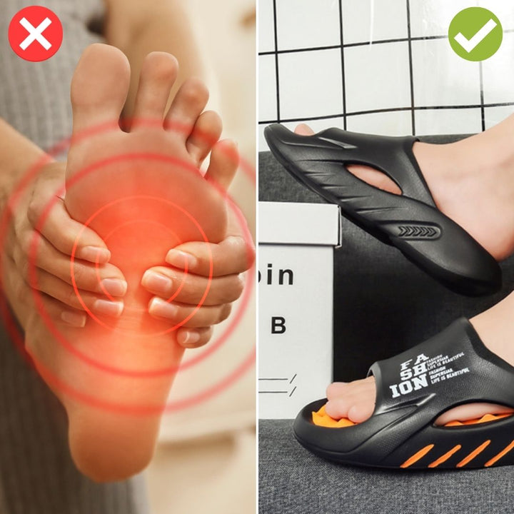 Orthopädische Massage-Hausschuhe mit Noppen für Damen & Herren – Vitalis