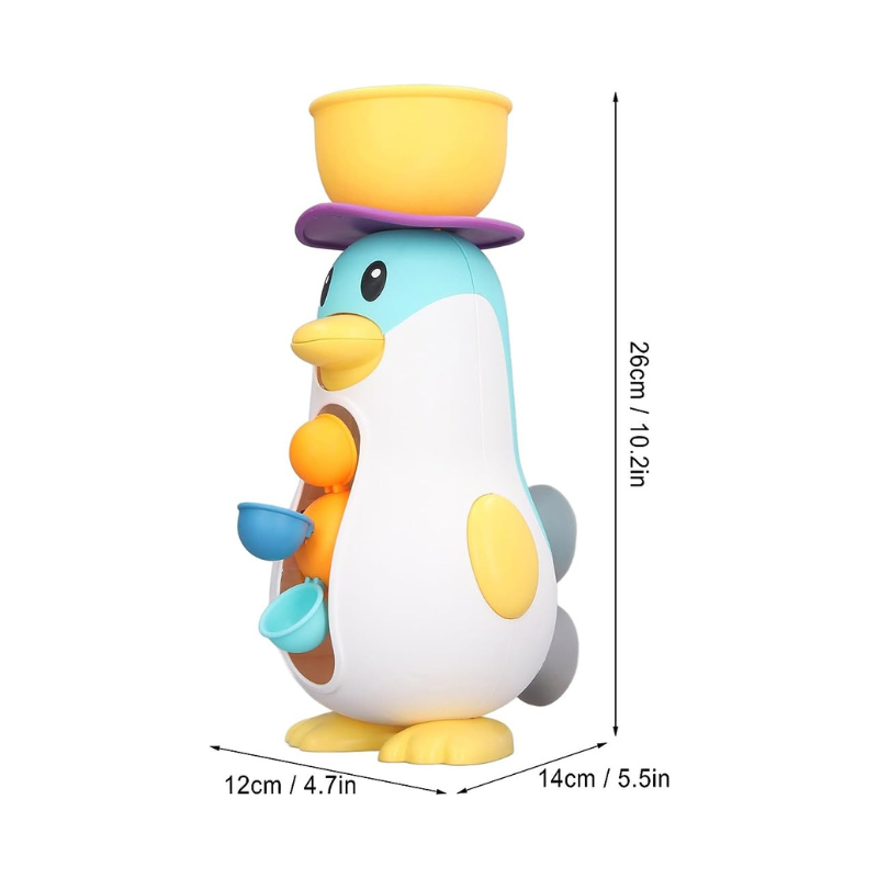 Wasserrad-Badespielzeug – SplashPinguin
