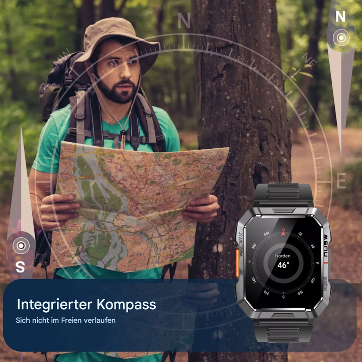 Robuste Smartwatch für Abenteurer - TrailMate