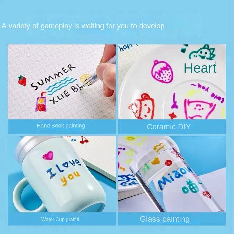 Farbige Gelstift-Set für kreative 3D-Designs – 3D ArtPen Set