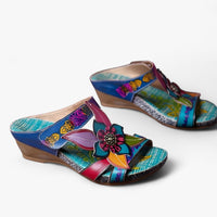 Boho-Sandalen für Damen mit geflochtenen Riemen – BohoStep Dolly