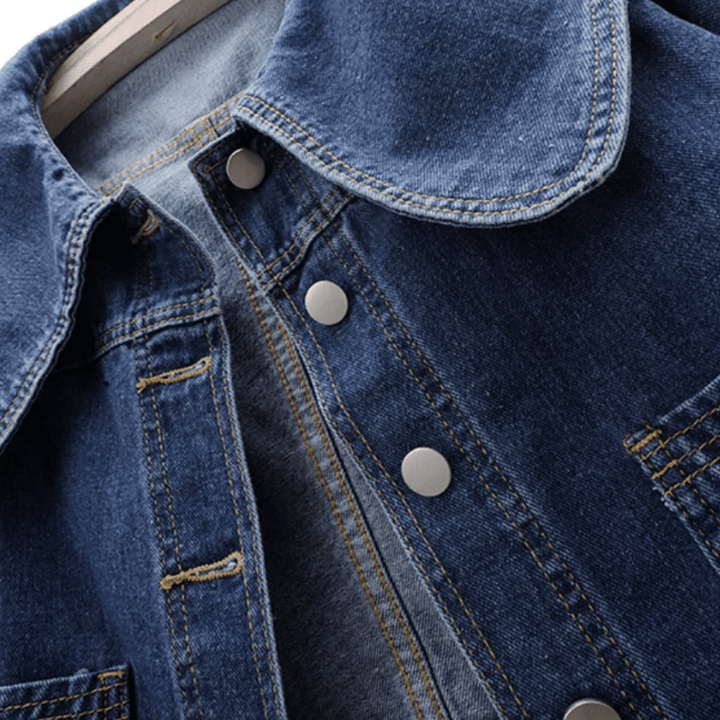 Damen Denimjacke mit Matrosenkragen – Giovanna